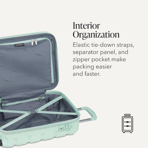Image of SwissGear 7366, Clearly Aqua, 3-Piece Set (19 /23 /27), Signature Hardside Expandable Luggage With Spinner Wheels