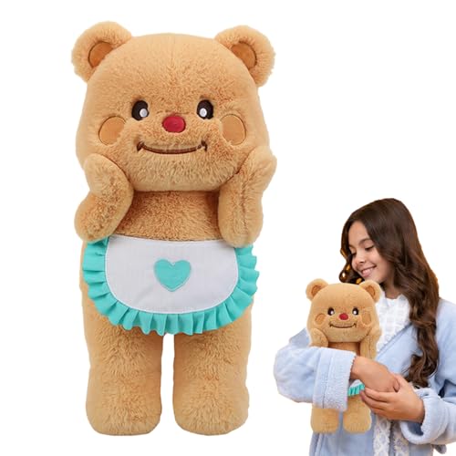 クマのぬいぐるみ、クマのぬいぐるみ - タイのバターベア人形テディベア人形ぬいぐるみ縫いぐるみ人形誕生日ギフトくまのぬいぐるみ動物のおもちゃのクマのぬいぐるみ枕 - 肌に優しいクマの睡眠ハグぬいぐるみ枕、オフィス寝室用