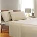 Elegant Comfort 4-Piece 1500 Thread Count Egyptian Quality Sheet Set - Wrinkle Resistant, Queen, Cream
