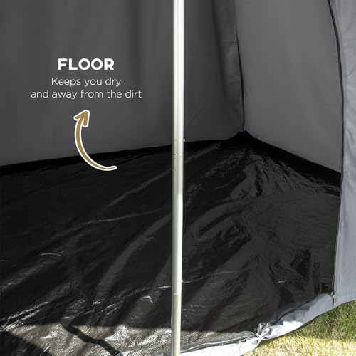 Carpa de camping con dosel para 2-3 personas miniatura 3