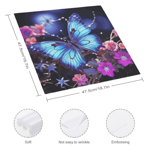 Servilletas de Tela Beauty Butterfly Pack 6 miniatura 2