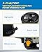 PHILTOP Power Steering Pump 21-5429 for Dakota 2005 2006 2007 3.7L 4.7L, Raider 2006 2007 3.7L 4.7L Power Assist Pump 52855186AE Automotive Replacement Power Steering Pumps with Reservoir Pulley