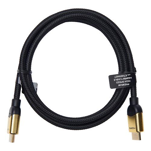 Câble HDMI 4K HDR Blackweb à haute fluidité vidéo et réduction d'encombrement