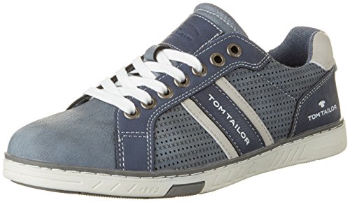TOM TAILOR Uomo 2782102 Sneaker, Blu (Denim