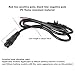 Scooter Charging Socket - Electric Scooter Charging Port, Scooter Power Input | Dustproof and Waterproof 3 Pin Aviation Head Charger Plug for Electric Scooters and Electric Battery Vehicles