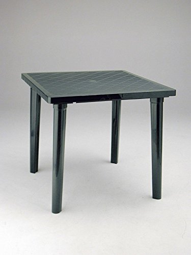 WEBMARKETPOINT Tavolo NETTUNO 80X80X72H Verde
