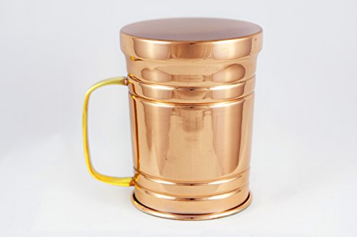 20 Oz Alchemade 100% Copper Stein - Renaissance Metal Tankard - Goblet/Mug For Beer, Cocktails, And Your Favorite Beverages - Keeps Drinks Cold Longer