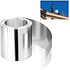4'' X 50' Aluminum Flashing Roll Metal Roof Flashing for Garden Aluminum Roofing Panels Strips for Stains Prevention, Sealing Windows Doors