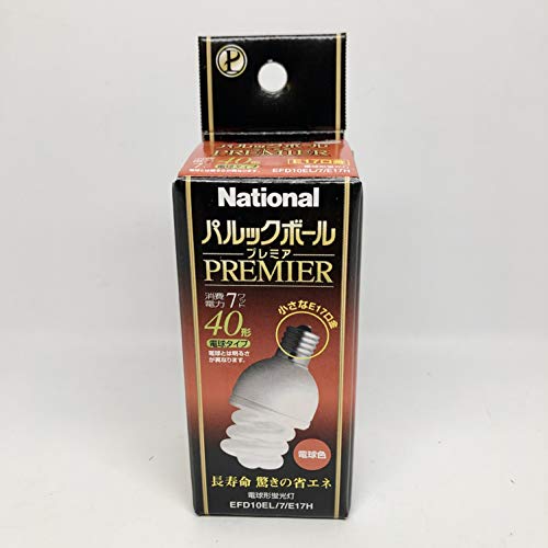 Panasonicパルックボールプレミア EFD15EL/10/E17H2 概要 パルックボールプレミア D15形 E17口金 電球色 EFD15EL10E17H2