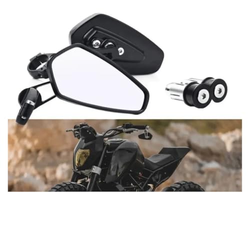 Rétroviseurs de guidon 7/8 contre les angles morts en moto - Vision latérale