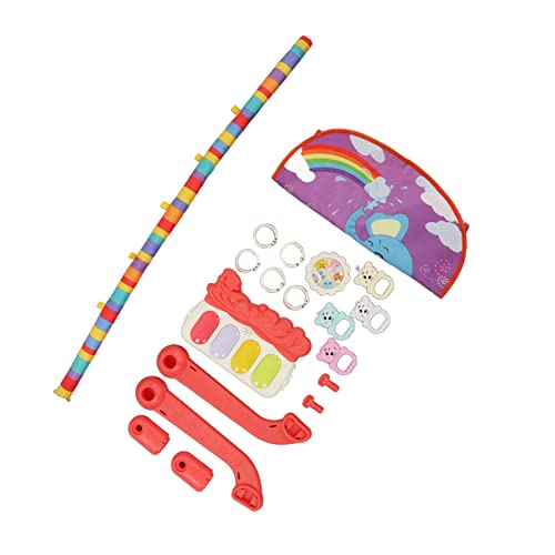 Almofada de Chute Musical para Bebês, Caneleiras para Piano, Luzes Destacáveis para Crianças, Brinqu