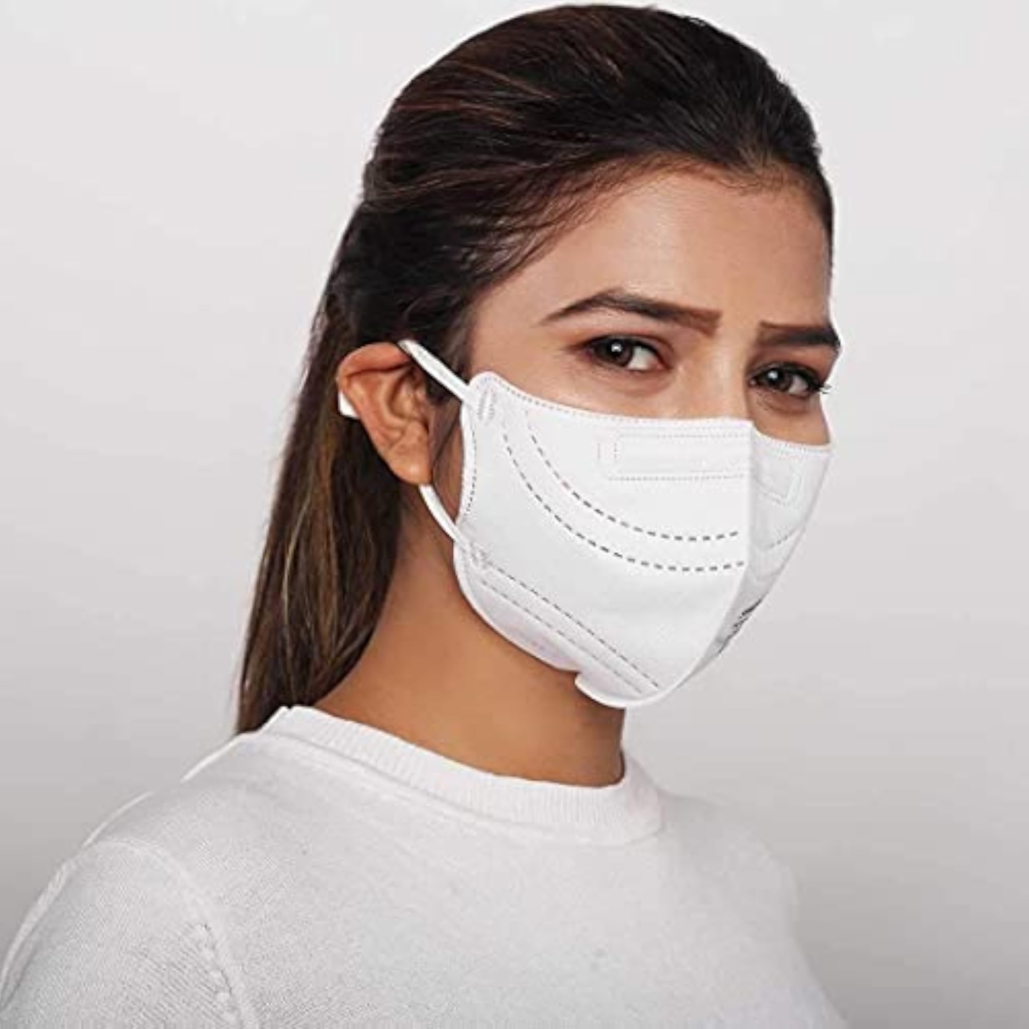 Plus Nanofiber N95 Mask FFP2, Pack of 5