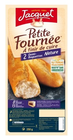 Jacquet pre-cooked French Baguettes - 2 baguettes - 8.82 oz