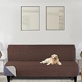 U-NICE HOME Futon Sofa Covers Reversible Sofa Slipcover Armless Futon Cover Furniture Protector Couc