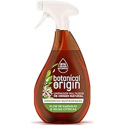 Fregadero Piedra Artificial Botanical Origin Limpiador multiusos ecológico, Fragancia Flor de Naranjo y Hojas Cítricas - 500 ml