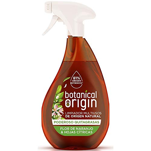 Botanical Origin Limpiador multiusos ecológico, Fragancia Flor de Naranjo y Hojas Cítricas - 500 ml Cover