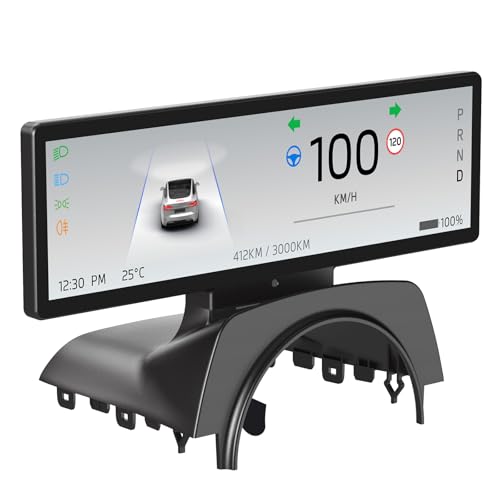Image of 8.8 Inch Portable Smart LCD Display for Model 3&Y, Voice Control, Navigation, Audio Output, No Broken /No Hole,Cars for 2017-2023 Model 3 & 2019-2024 Model Y