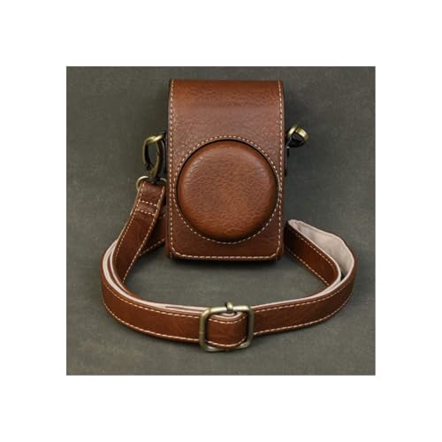 �Ή�/�݊������� PowerShot G7 X Mark III/PowerShot G7 X II �Ή� �J�����o�b�O ���[�P�[�X �V�����_�[�o�b�O(�u���E��)