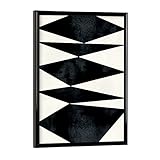 artboxONE Poster mit schwarzem Rahmen 18x13 cm Abstrakt 