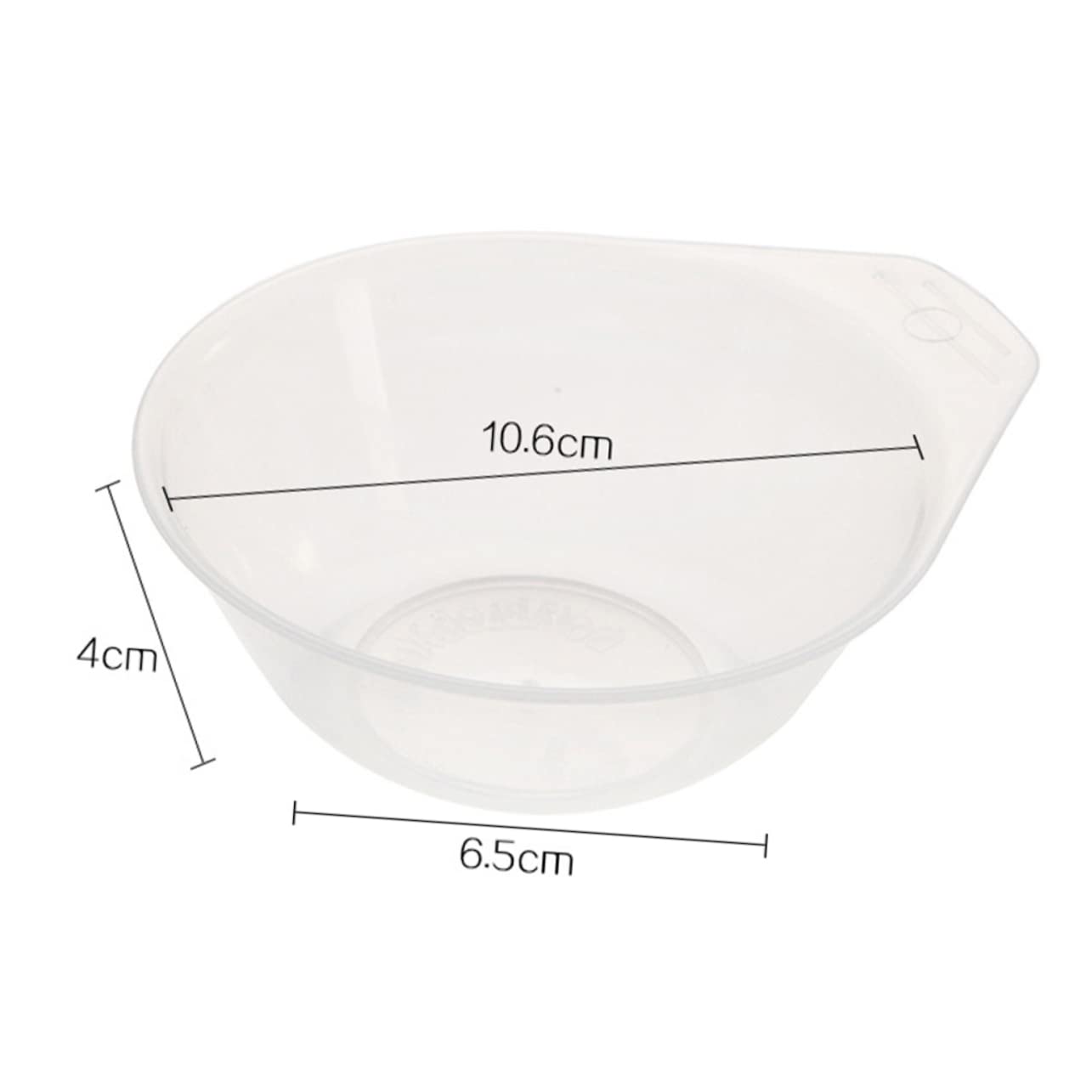 Garneck Portable Bowl Set 8pcs Plastic Bowls Compact Storage Ideal for Camping Hiking