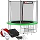 Trampolin 244 cm Hop-Sport Outdoor Gartentrampolin Komplettset