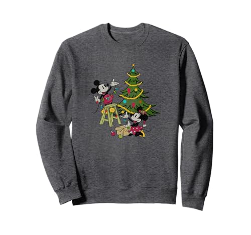 Sweatshirt Disney Mickey & Minnie retrouvez la magie de votre enfance ce Noël