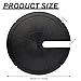 Sump Basin Cover 18 in. OD Plastic Submersible Sump Pump Cover Black Septic Tank Lid, Heavy Duty Protection for Outdoor Water wells, Sump Bucket, Water Sump Pump