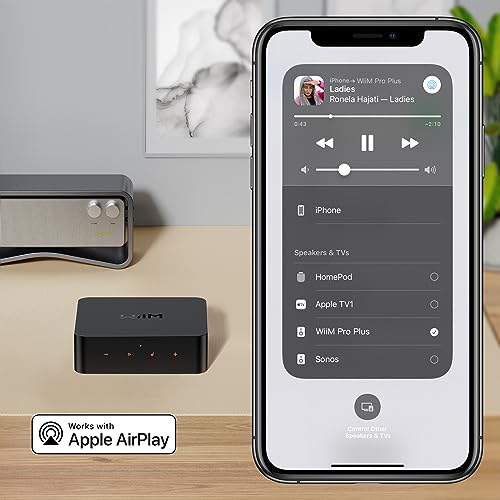 WiiM Pro Plus Multiroom Streaming Receiver