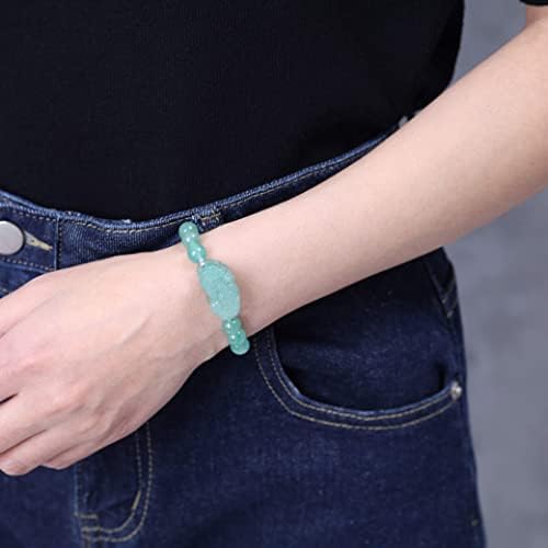 COAI Pixiu Pi Yao Charm Green Aventurine Stone Bracelet
