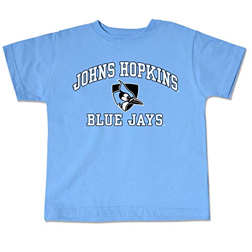 Johns Hopkins Blue Jays Kids Short Sleeve Tee | Infant | Toddler | Youth | NCAA (Large (14/16))