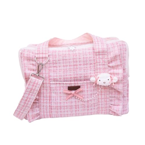 Puppy Travel Tote Sturdy Stylish Adjustable Shoulder Straps Cat Carrying Bag