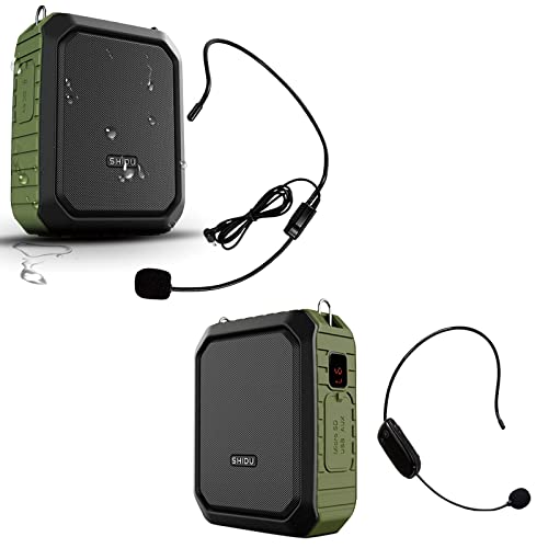 18W Wireless Bluetooth Voice Amplifier And Wired Loudspeaker Bundle #TOP24