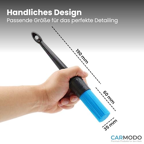 Felgenpinsel Carmodo Premium Detailing Pinsel für Autopflege