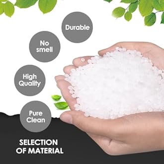 2 Gallon 120 Counts Strong Drawstring Trash Bags Garbage Bags by RayPard, Small Trash Bin Liners for Home Office Kitchen Bathroom Bedroom, Black