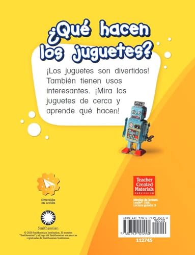 ?Que hacen los juguetes? (Smithsonian: Informational Text) (Spanish Edition) - Image 2