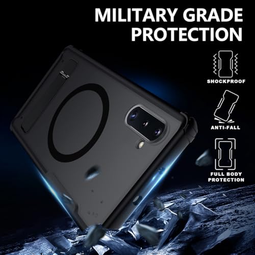 TIANNIUKE Magnetic Case for Samsung Galaxy Note 10,Compatible with MagSafe,Adjustable Kickstand,Translucent Matte Anti-Fingerprint,Shockproof Protective Phone Case by TIANNIUKE - Used condition - Image 7