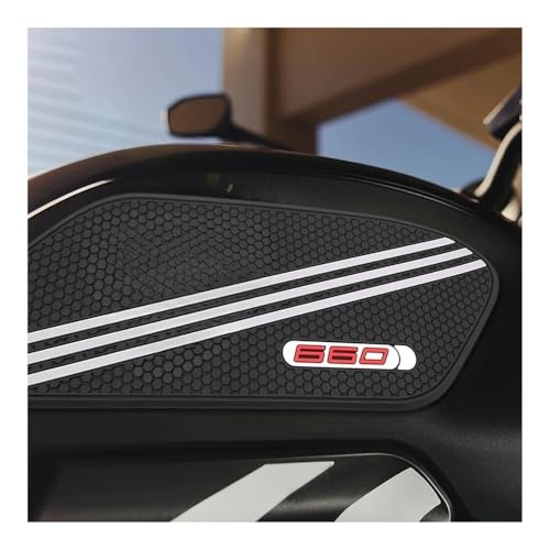 Tapis traction latéral réservoir pour confort motard Trident 660