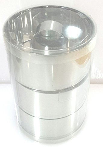 Stainless Steel Cutters/Food Ring Sets (3 rings 1 tamper) - Thumbnail 3