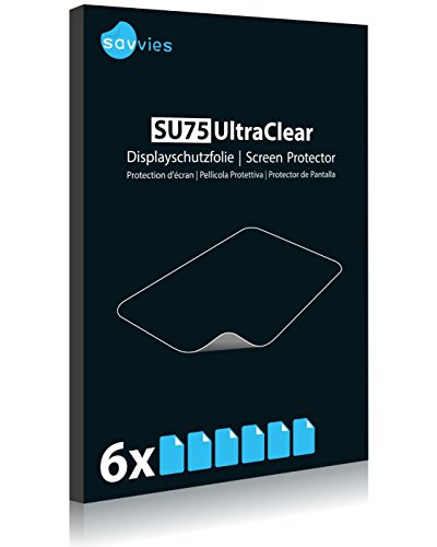 savvies Protector Pantalla para GoPro Hero 4 Silver (6 Unidades) Película Ultra Transparente