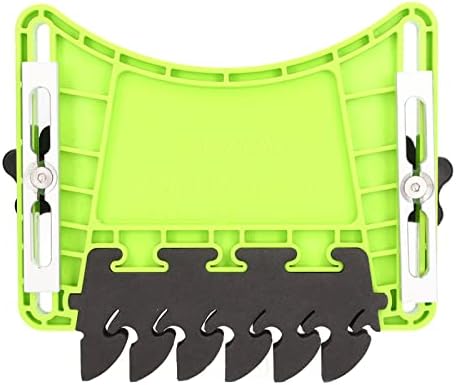 Featherboards Adjustable Feather Loc Board Multi Purpose Tools Woodworking Safety Device Feather Loc for Table Saws Band Saws Tables Fences Woodworking Tools(Green)