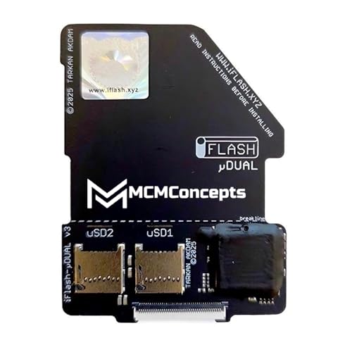iFlash uDual Micro SD Adapter for Apple iPod Video/Classic by MCMConcepts