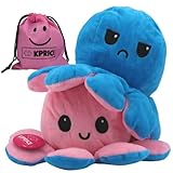 Expresa tus emociones sin decir una palabra. Una adorable manera de atraer la atención como muchas personas a través de las redes sociales. El peluche pulpo también favorece la comunicación con un amigo, un amigo o un miembro de la familia. Desdramatiza las situaciones y hace reír. Fácilmente reversible un lado enojado y un lado bellamente presentado Ahora puedes decir a tu otra mitad cómo te sientes, sin decir una sola palabra. Es bastante increíble, ¿no?