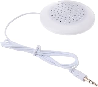 Yardenfun DIY Travesseiro Alto-Falante Som Laboratório Travesseiro Alto-Falante Cama Alto-Falantes Laterais Alto-Falante Wite Doss Sono Ultra Fino Travesseiro Alto-Falantes Música