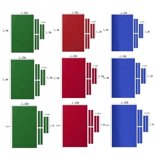 Tapis de billard au roulement fluide pour accessoires de bars - 2