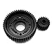 Hard Steel Center Transmission 51T M1.0 Output Gear and 20T Input Gear for Traxxas 1/5 X-Maxx 6S 8S 1/16 XRT 7784X 7785X