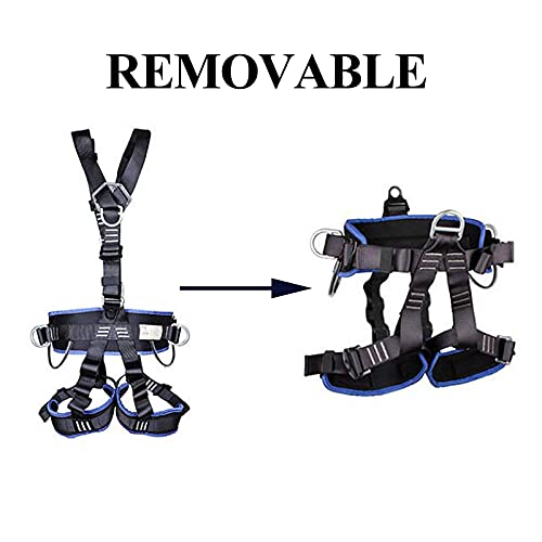 Arreio de segurança para prender quedas, rapel de segurança de corpo inteiro, protetor pessoal, remo