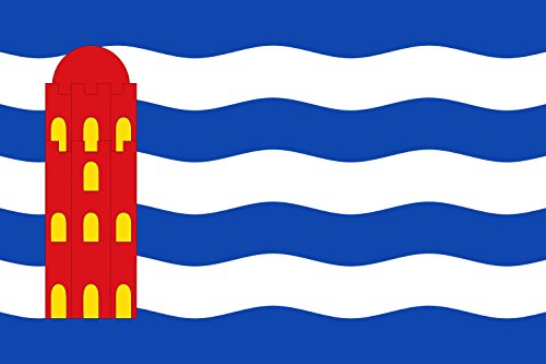 Drapeau large Mainar Zaragoza Spain pavillon extérieur grand format