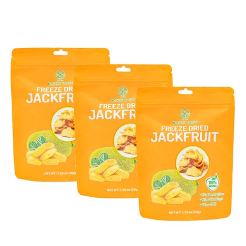 NOKKI FARM Freeze Dried Jackfruit - Healthy & Exotic Tropical