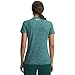Under Armour Women's Tech Twist Short Sleeve V Neck, (338) Rack Green / / White, 2X
