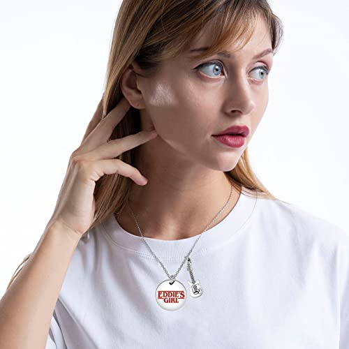 TV Serial Themed Eddie Inspired Charm Gift Lovers' Necklace3
